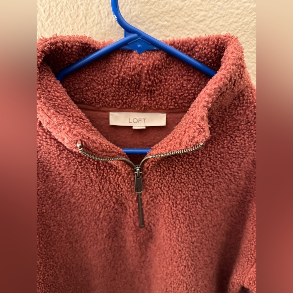 Loft quarter zip